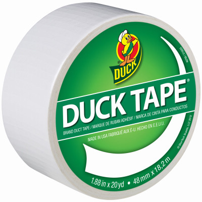 Duct Tape, White, 1.88-Inch x 20-Yard