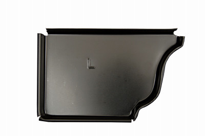 5" BLK Left End Cap