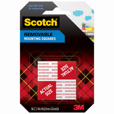 Removable Heavy-Duty Mounting Squares
