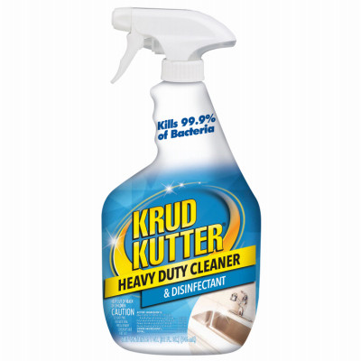 Heavy Duty Cleaner & Disinfectant, No-Rinse, 32-oz.