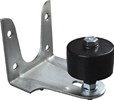 Sliding Barn Door Roller Stay, Zinc