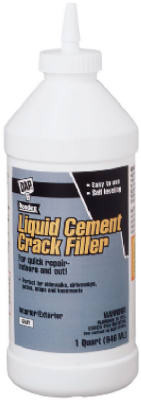 Liquid Cement Crack Filler, Gray, 1-Qt.