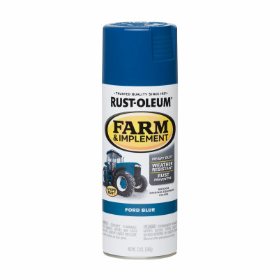 Stops Rust Spray Enamel, Ford Blue Gloss, 12-oz. (6 pieces)