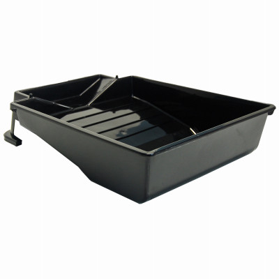 Paint Tray, Deep Well, Black, 9 In.