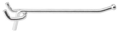 Single Hook, Zinc-Plated, 4 In.