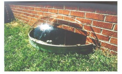 Window Well Cover, Type A, Fits 40 x 18-1/2 x 9 In.