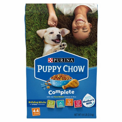 Complete Dry Dog Food, Chicken & Rice, 4 Lbs.