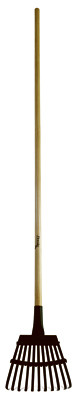 8 In. Shrub Rake, 48 In. Hardwood Handle