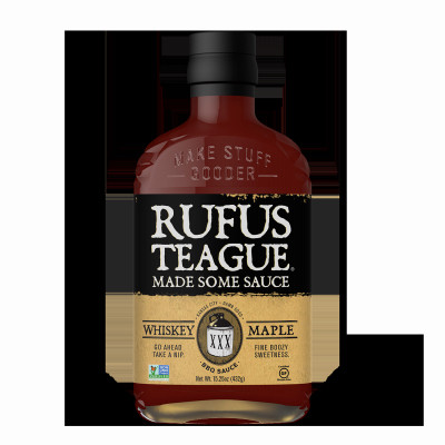 Rufus Teague Whiskey Maple 15.25 Oz. BBQ Sauce