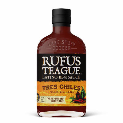 Rufus Teague 14 Oz. Tres Chiles Pixa Dulce Latino BBQ Sauce
