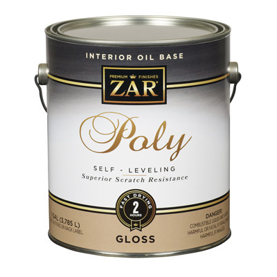 Interior Polyurethane, High Solids Gloss, 1 Gallon (2 pieces)