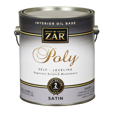 Polyurethane Interior Satin, 1 Gallon (2 pieces)