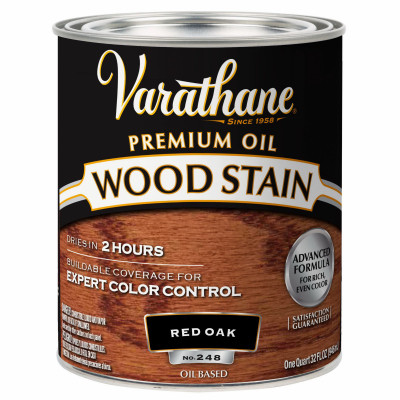 Red Oak Premium Oil-Based Interior Wood Stain, Qt.