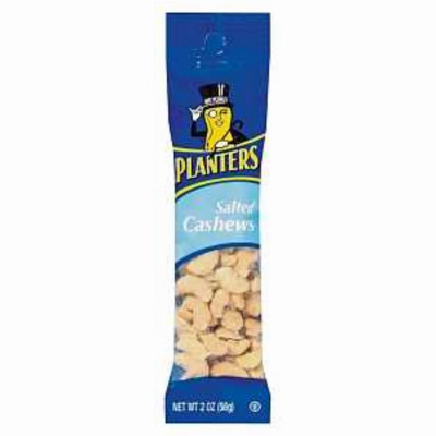 PLANTERS SALTED CASHEWS 2 OZ (15 pieces)