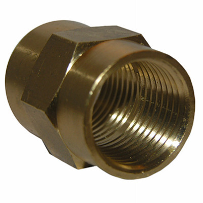 3/8 In. Female x FPT Brass Coupling, Lead Free
