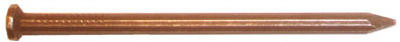 Masonry Nail, Hardened Steel, Fluted Round, 1-1/2 In., 1 Lb.