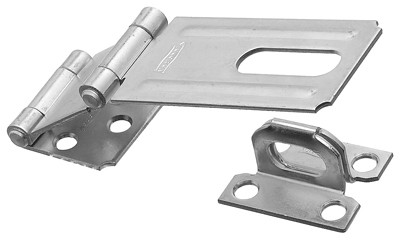 3-1/4 In. Zinc Double Hinge Safety Hasp