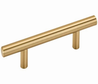 Bar Cabinet Pull, Champagne Bronze, 3 In.