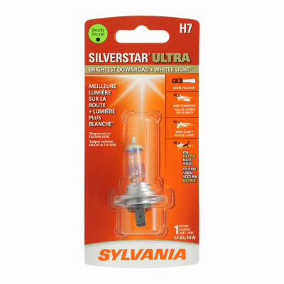 H7 SilverStar Ultra Halogen Headlight Bulb, H7SU.BP