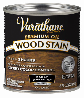 Early American Premium Oil-Based Interior Wood Stain, 1/2-Pt.