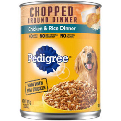 Canned Dog Food, Chicken & Rice Dinner, 13.2 oz. Can