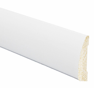Interior Crown Moulding, Crystal White Polystyrene, 1-15/16-In. x 7-Ft. (25 pieces)