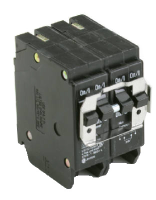 Circuit Breaker, Quadplex, Double Pole, 2-30A