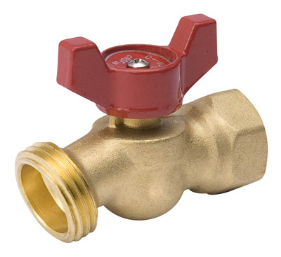 Hose Bibb, No-Kink, 3/4 In. FIP