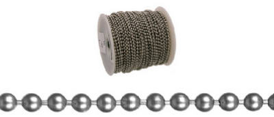 #36 Chrome Ball Chain, 164 Ft.