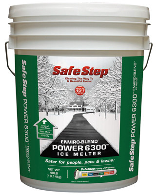 Power 6300 Ice Melt, Pet Safe Enviro Blend, 40-Lbs.
