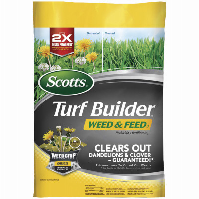 Turf Builder Weed & Feed, 28-0-3 Formula, Covers 4,000 Sq. Ft.