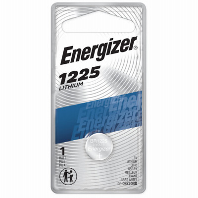 1225 Lithium Coin Battery, 1 Pack