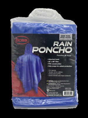 BLU Boss Rain Poncho