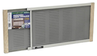 Extension Window Screen, 10 x 21 to 37 In.