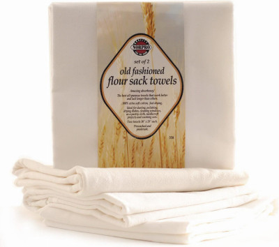 FLOUR SACK TOWELS, 2 PCS