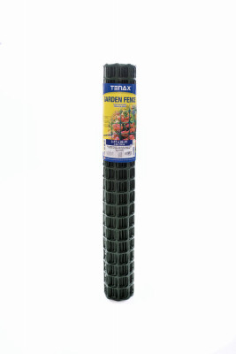 Tenax 3 Ft. H. x 25 Ft. L. High-Density Polyethylene Garden Fence, Green