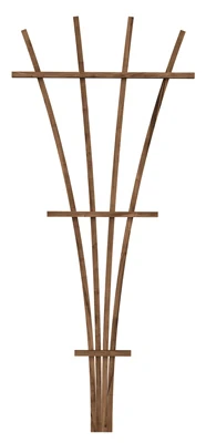 Wooden Fan Trellis, 72 In.