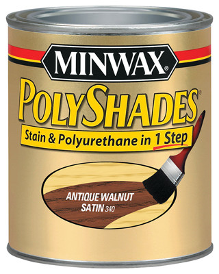 Polyshades Wood Finish, Satin Antique Walnut, Qt.