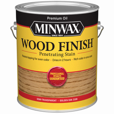 Wood Finish, Golden Oak, 1-Gallon (2 pieces)