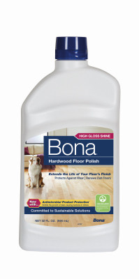 Hardwood Floor Polish, High Gloss, 32 oz.