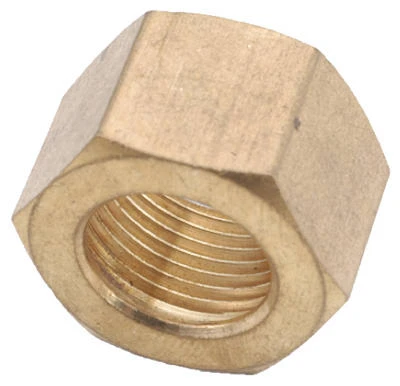 3/8 In. Brass Compression Nut (10 pieces)
