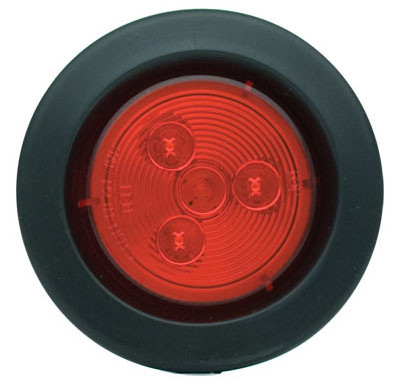 LED Trailer Market Light Kit, Red, 2.5-In.