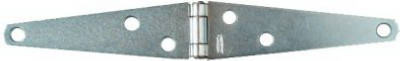 Light Duty Strap/Gate Hinges, Zinc, 4 In., 2-Pk.