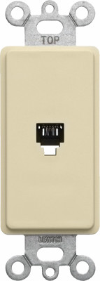 IVORY DEC PHONE JACK