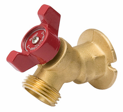 Sillcock, Flanged, Quarter-Turn, 3/4 In. FIP