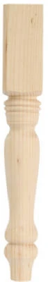 Country Pine Table Leg, 29 In.