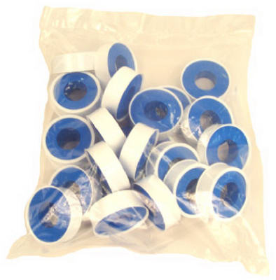 Thread Seal Tape, Virgin White Teflon, 1/2 x 260 In.