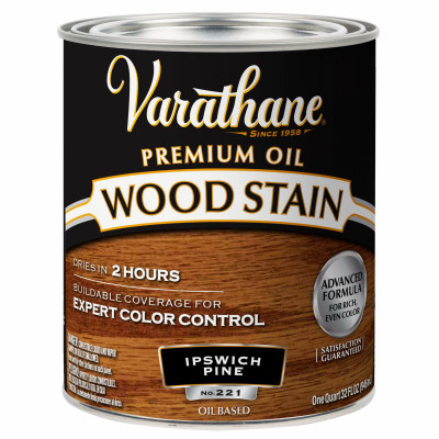 Premium Oil-Based Interior Wood Stain, Ipswich Pine, 1 Qt.
