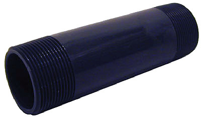 Schedule 80 PVC Pipe Nipple, 1-1/2 x 12 In.