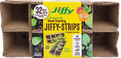 Peat Strips, 2-1/2 Inch Square, 4-Pk.